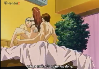 Hentai không che từ một nhân viên thiết kế đồ lót trở thành nô lệ tình dục